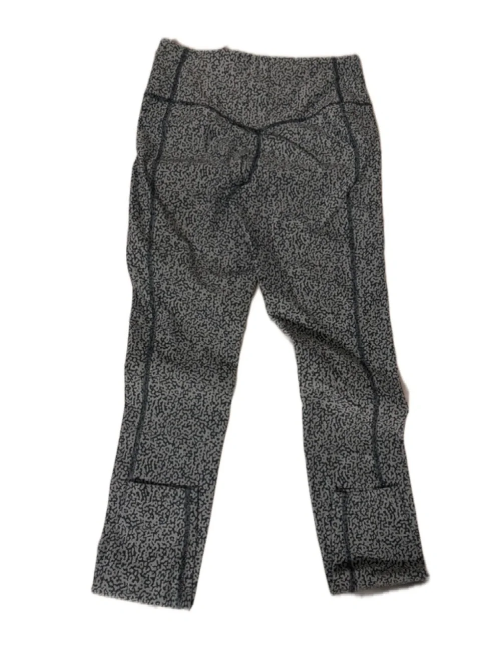 Nike Black and Gray Speckled Workout Leggings